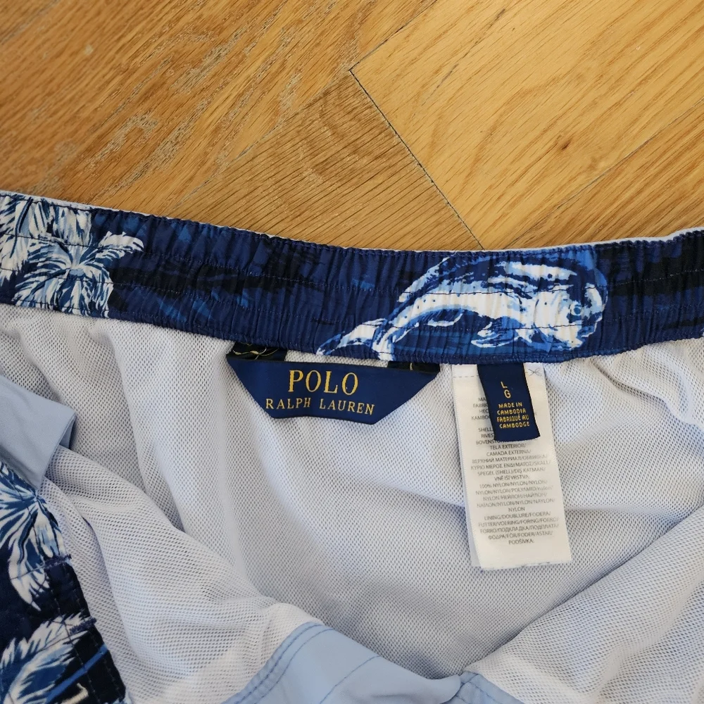 Polo Ralph Lauren Men's 8.5-Inch Kailua Classic Fit Swimming Shorts Size Large